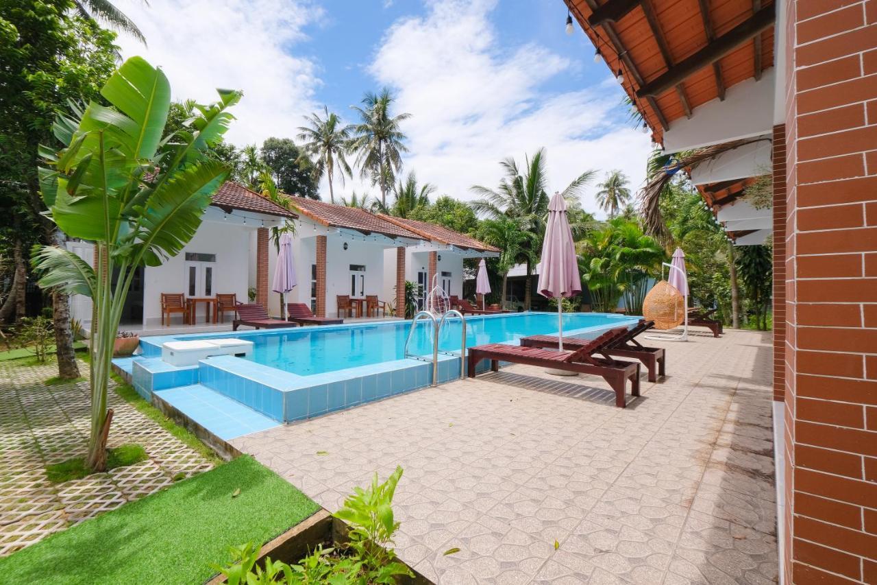 Duc Anh Bungalow Bed and Breakfast Phu Quoc Esterno foto