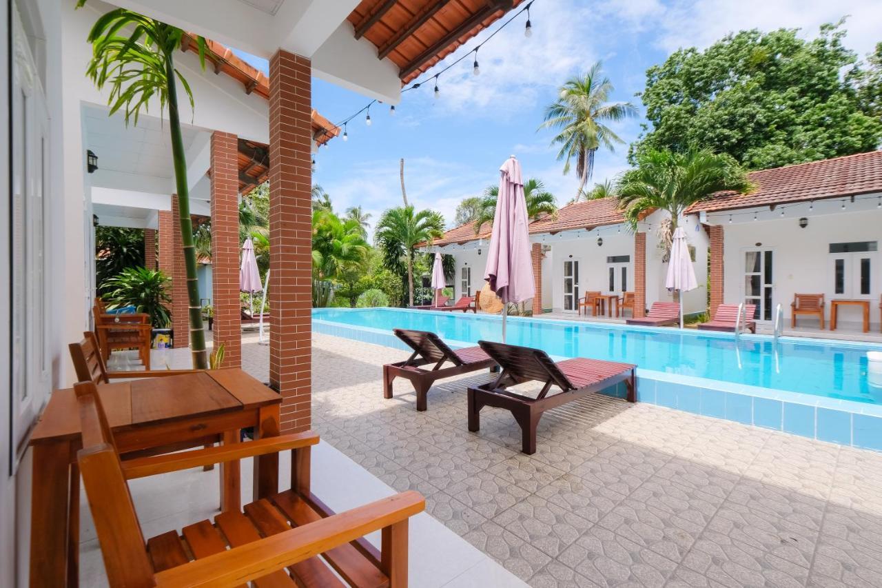 Duc Anh Bungalow Bed and Breakfast Phu Quoc Esterno foto