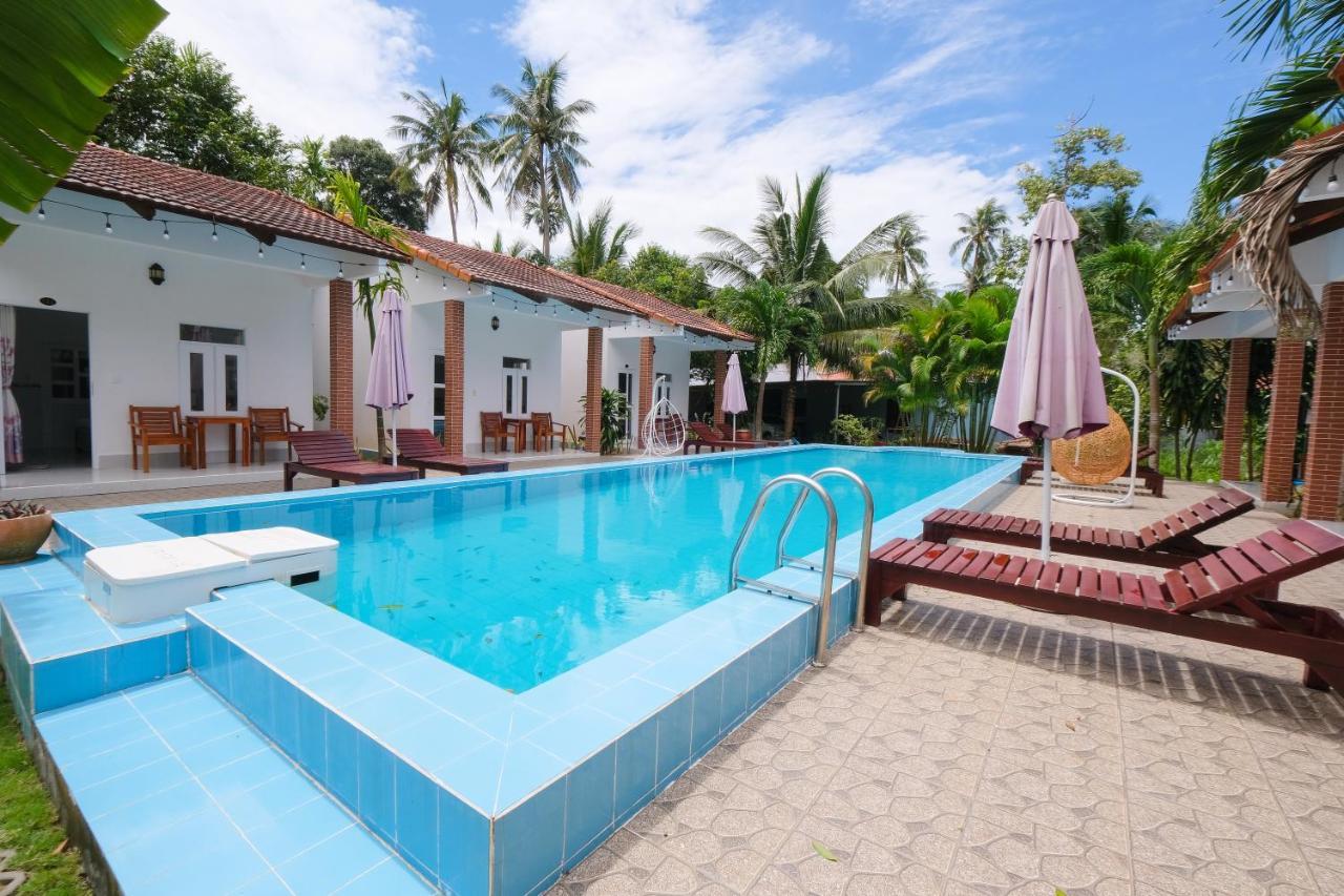 Duc Anh Bungalow Bed and Breakfast Phu Quoc Esterno foto