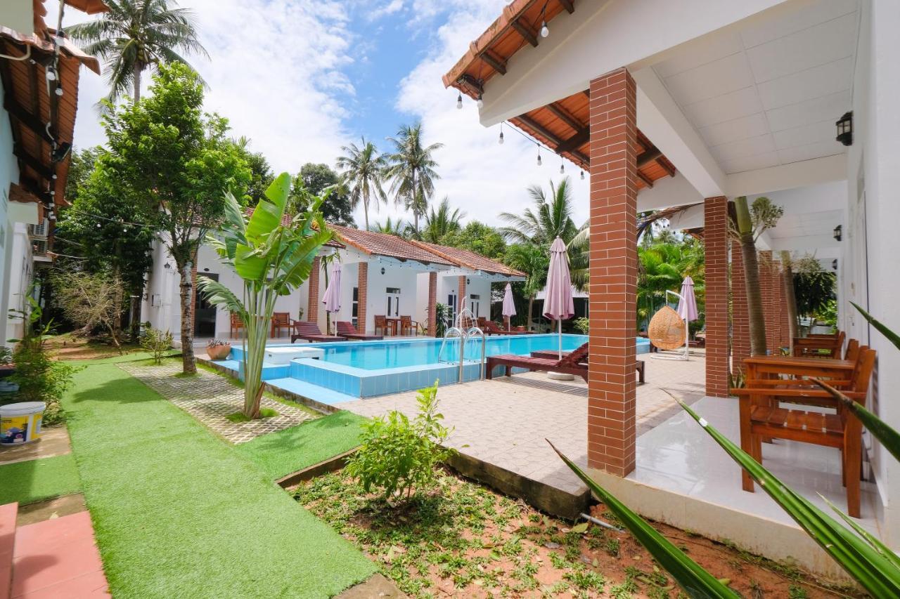 Duc Anh Bungalow Bed and Breakfast Phu Quoc Esterno foto