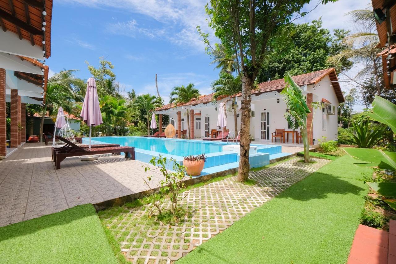 Duc Anh Bungalow Bed and Breakfast Phu Quoc Esterno foto